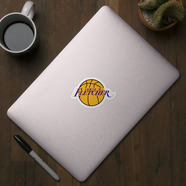 FLETCH - Irwin M Fletcher - LA Lakers Style by Simontology